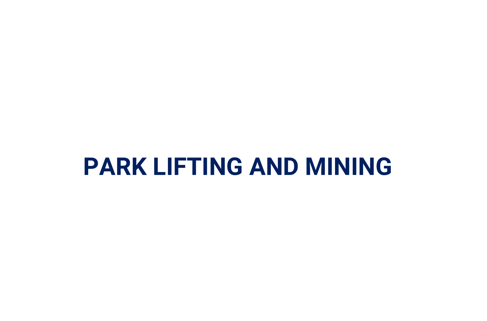 Park Lifting and Mining (Pty) Ltd