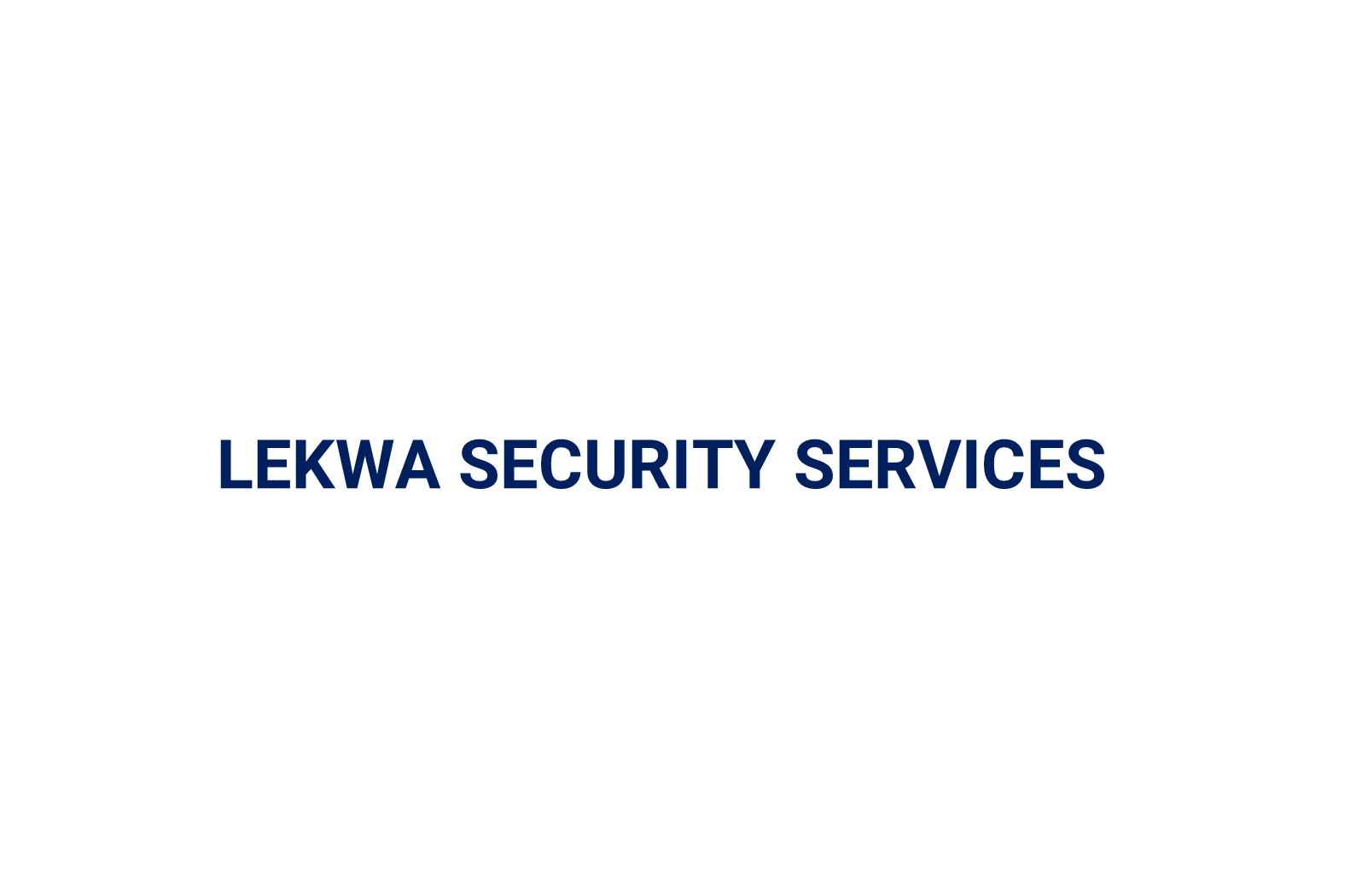 Lekwa Secrity Services